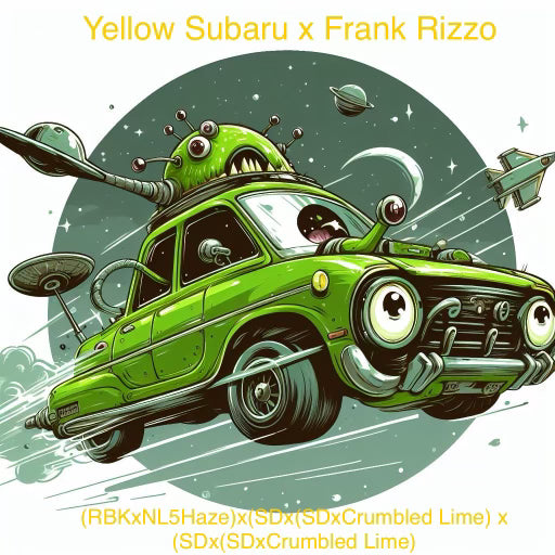 Yellow Subaru x Frank Rizzo - SOLD OUT